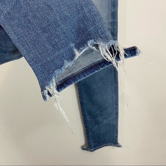 Citizens of Humanity Rocket High Rise Skinny Chewed Hem - Picture 3 of 6